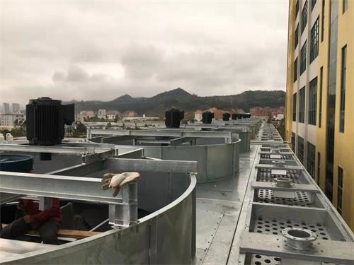 玻璃鋼冷卻塔的運行方式及工藝特點？圓形玻璃鋼冷卻塔填料